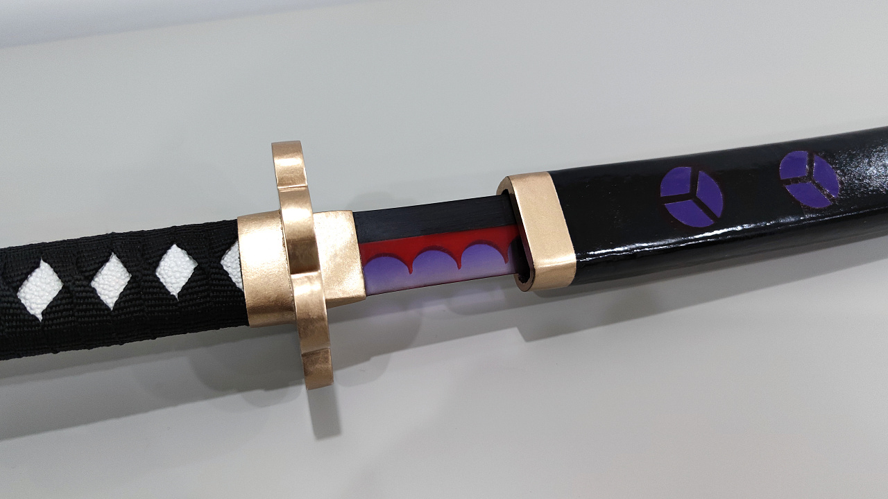 一手造物海贼王罗罗诺亚索隆の黑刀秋水