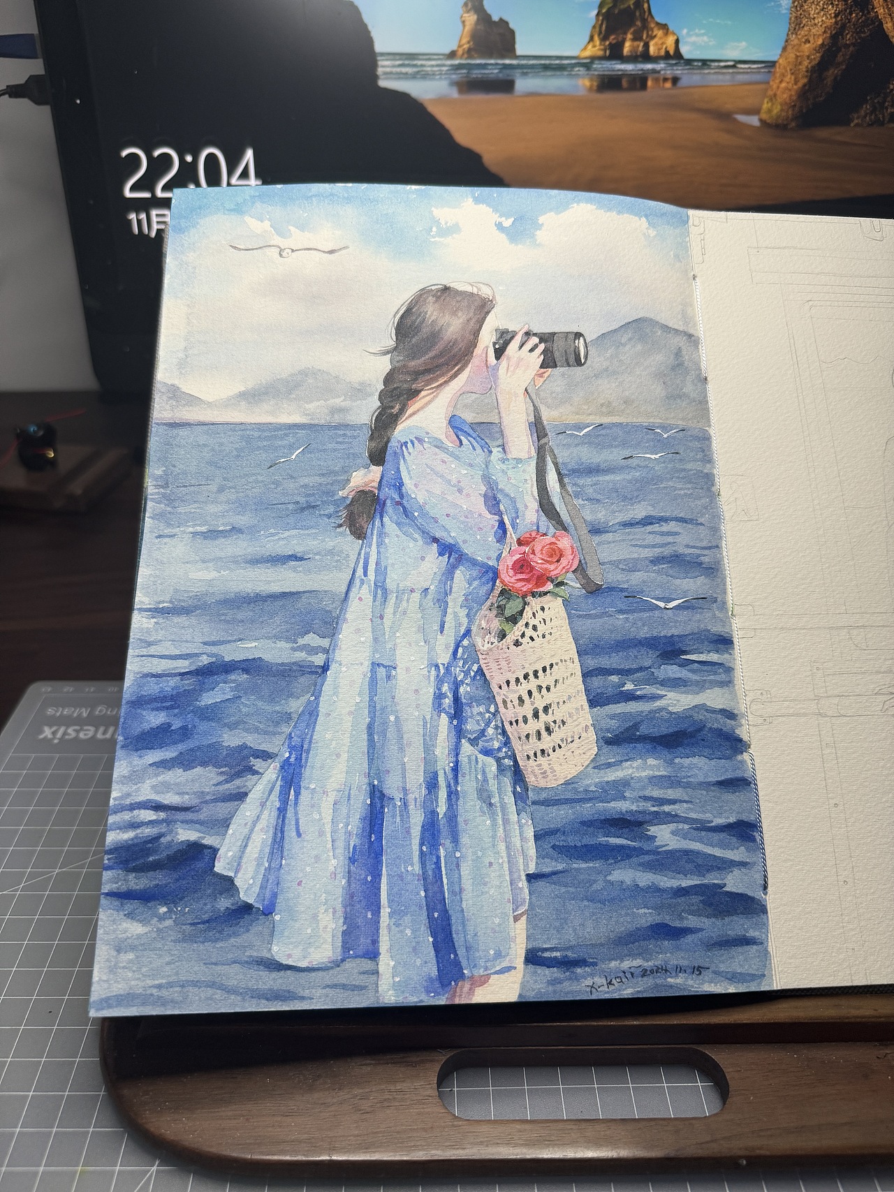 2024水彩插画合集(2)（图ZMzgzNTE0NDMy） - 创作习作 - 站酷设计师x_kaii原创素材 - 站酷ZCOOL