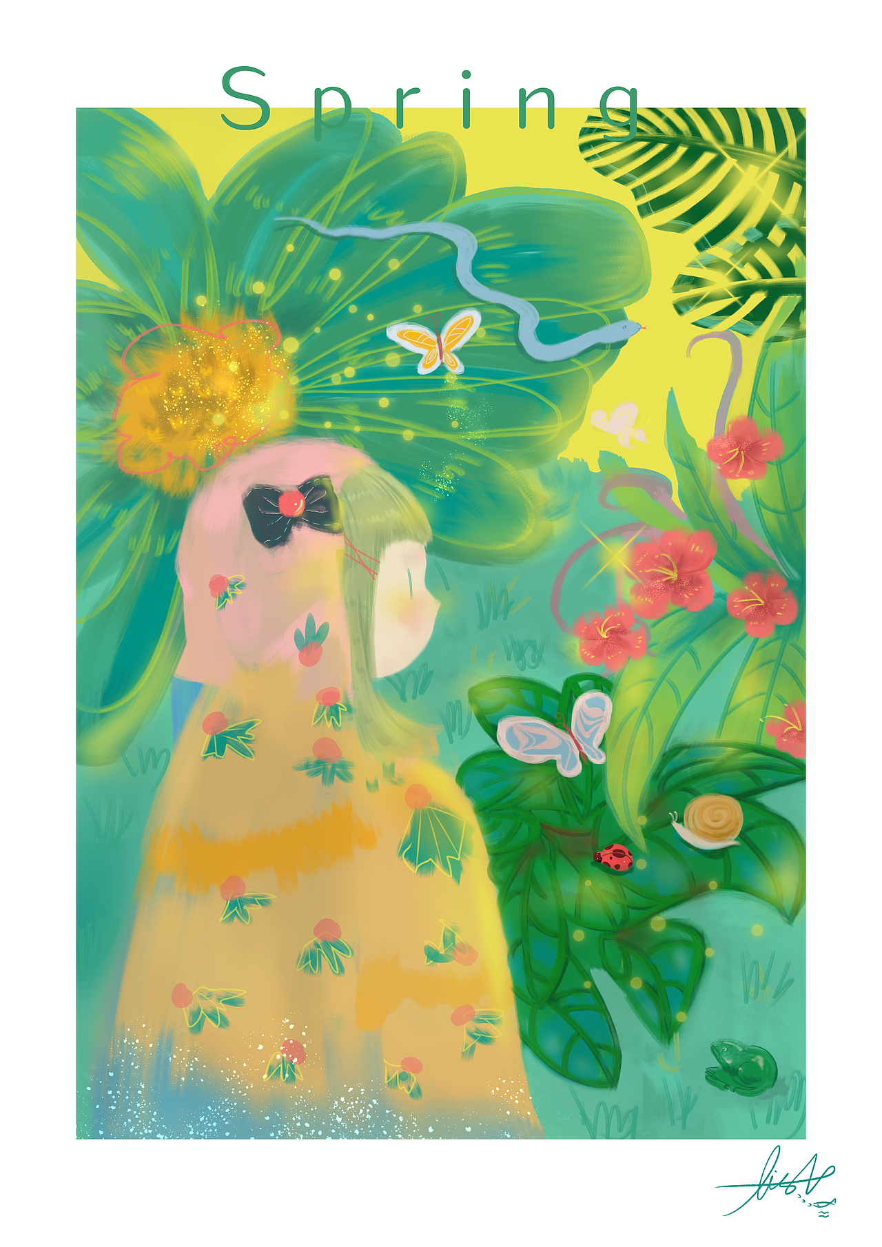 等待春天（图ZMjE0MDk1MDA4） - 商业插画 - 站酷设计师YellowFish嵐原创素材 - 站酷ZCOOL