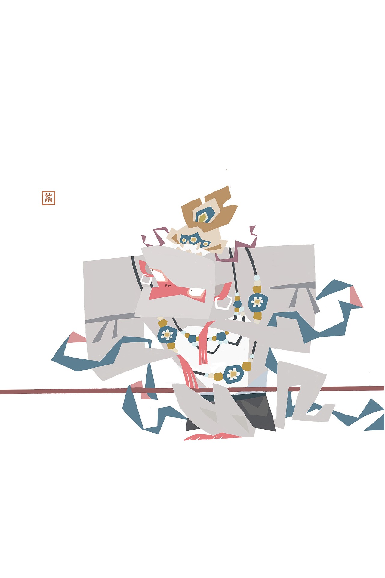 二十八星宿（图ZMjE0NTgxNzk2） - 新锐潮流插画 - 站酷设计师兀麓原创素材 - 站酷ZCOOL