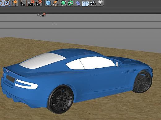 【C4D XPRESSO 系列】3-3、汽车绑定XPRESSO沿曲线行走案例