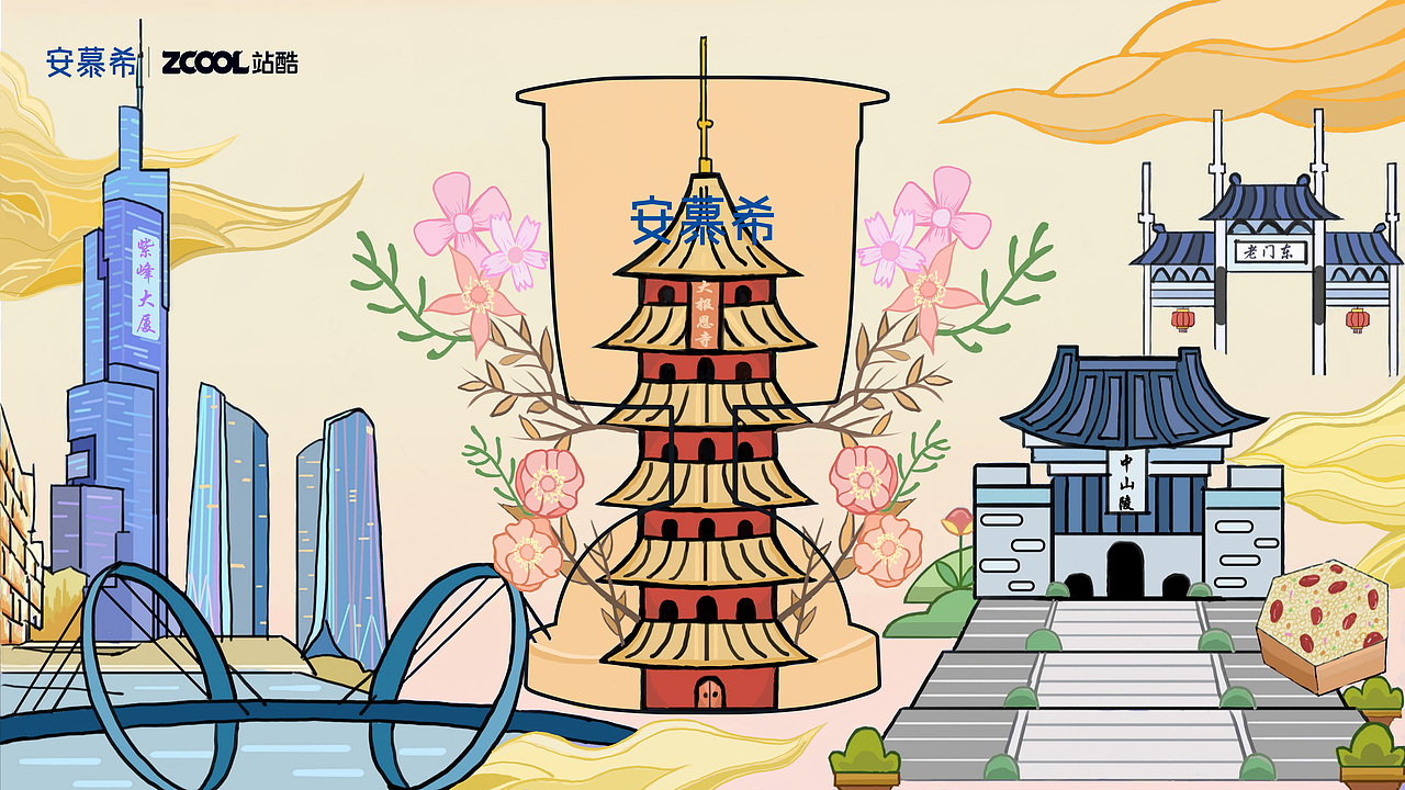 《安慕希城市印象——南京》