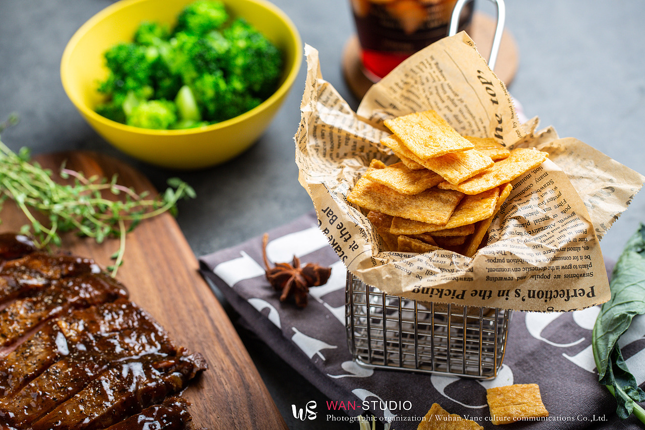荞麦酥--轻脂小食品产品拍摄