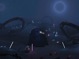 C4D練習(xí)-6  20min星球大戰(zhàn)場景