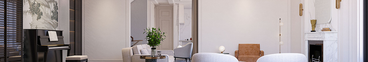 4月搬砖.简欧（图ZMjUwNDg3OTky） - 家装设计 - 站酷设计师PandaMan熊猫人原创素材 - 站酷ZCOOL