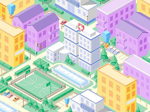 2.5D立体插画篇 | 插画习作2