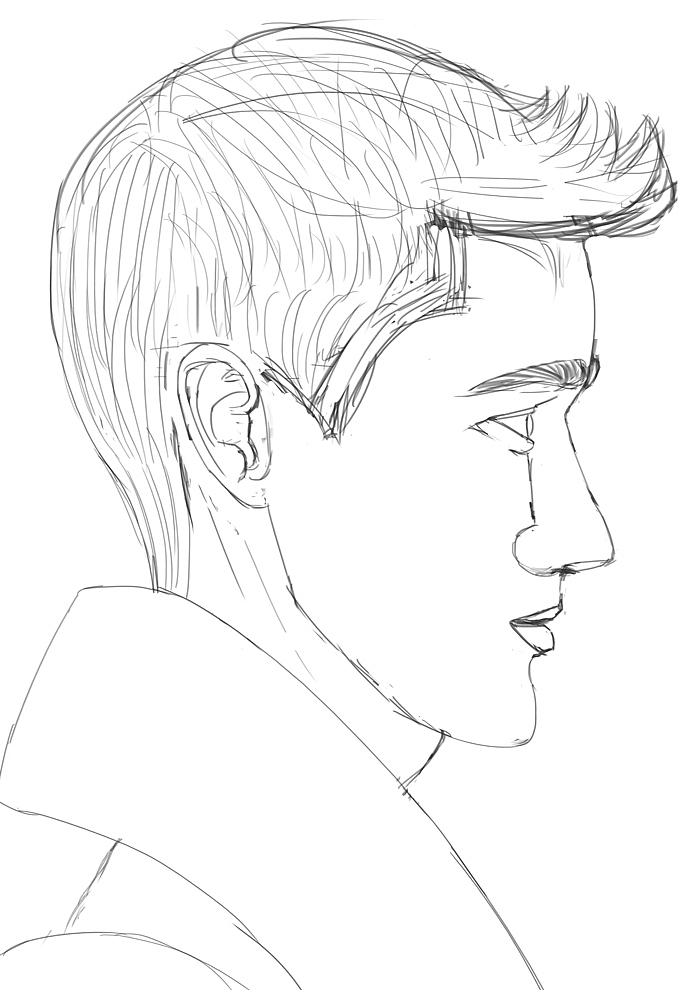 201905月男性头像 眼睛练习