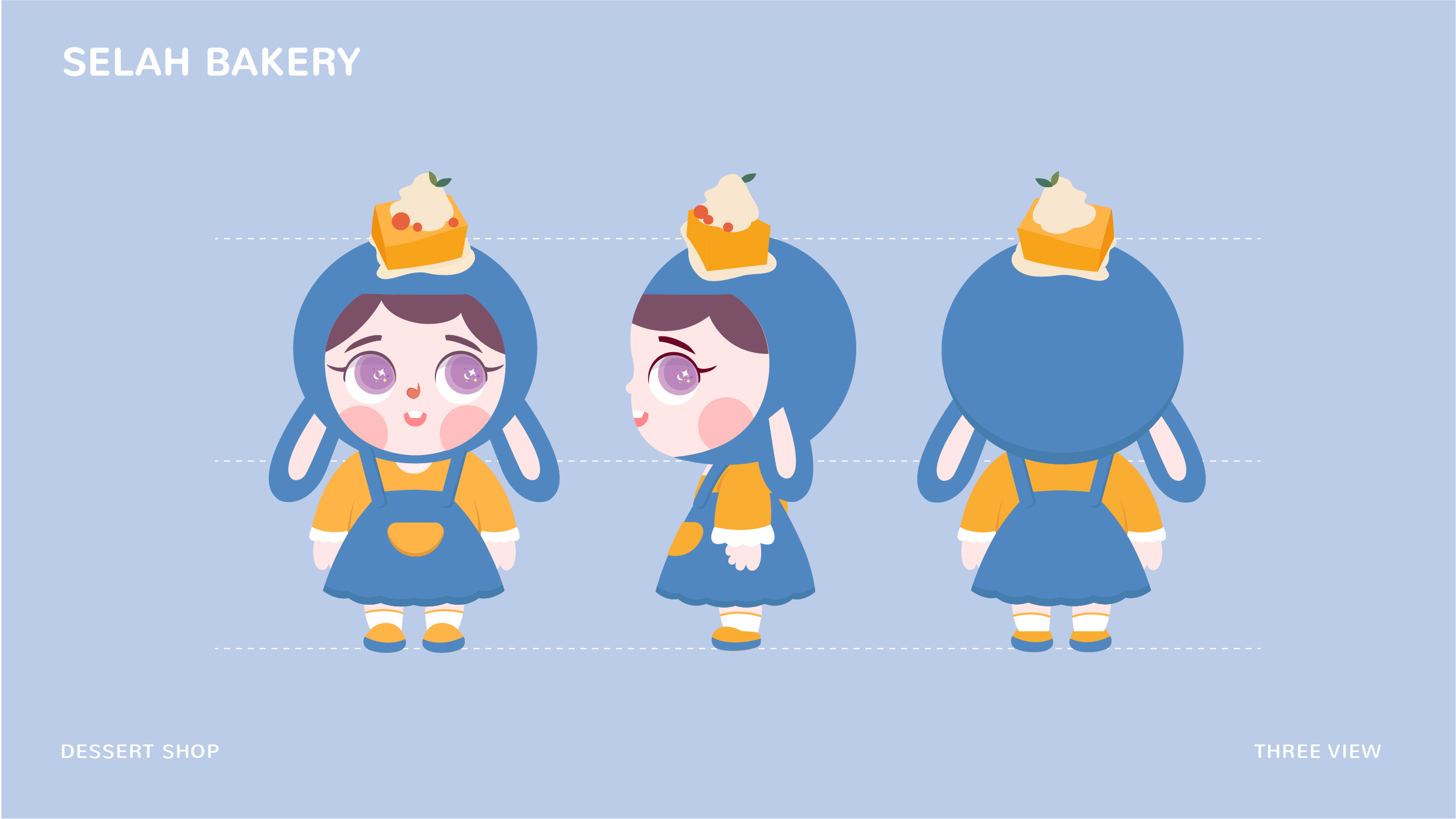 ip/卡通吉祥物设计-selah烘培|平面|ip形象|细拉selah - 原创作品