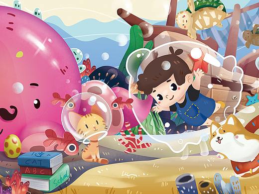 海洋森林动物聚会~