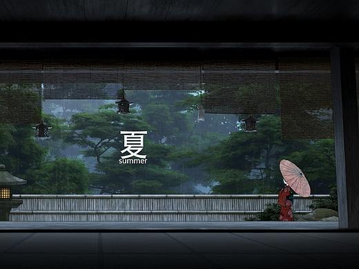 动漫-夏天（个人主页-ZNDQwMjY2NjQ=） - 场景 - 站酷设计师vzzvzvz原创素材 - 站酷ZCOOL