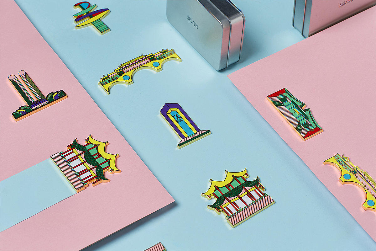 2019成都马拉松文创系列产品（图ZMTg1NDM2MTY0） - 生活用品 - 站酷设计师番酱design原创素材 - 站酷ZCOOL