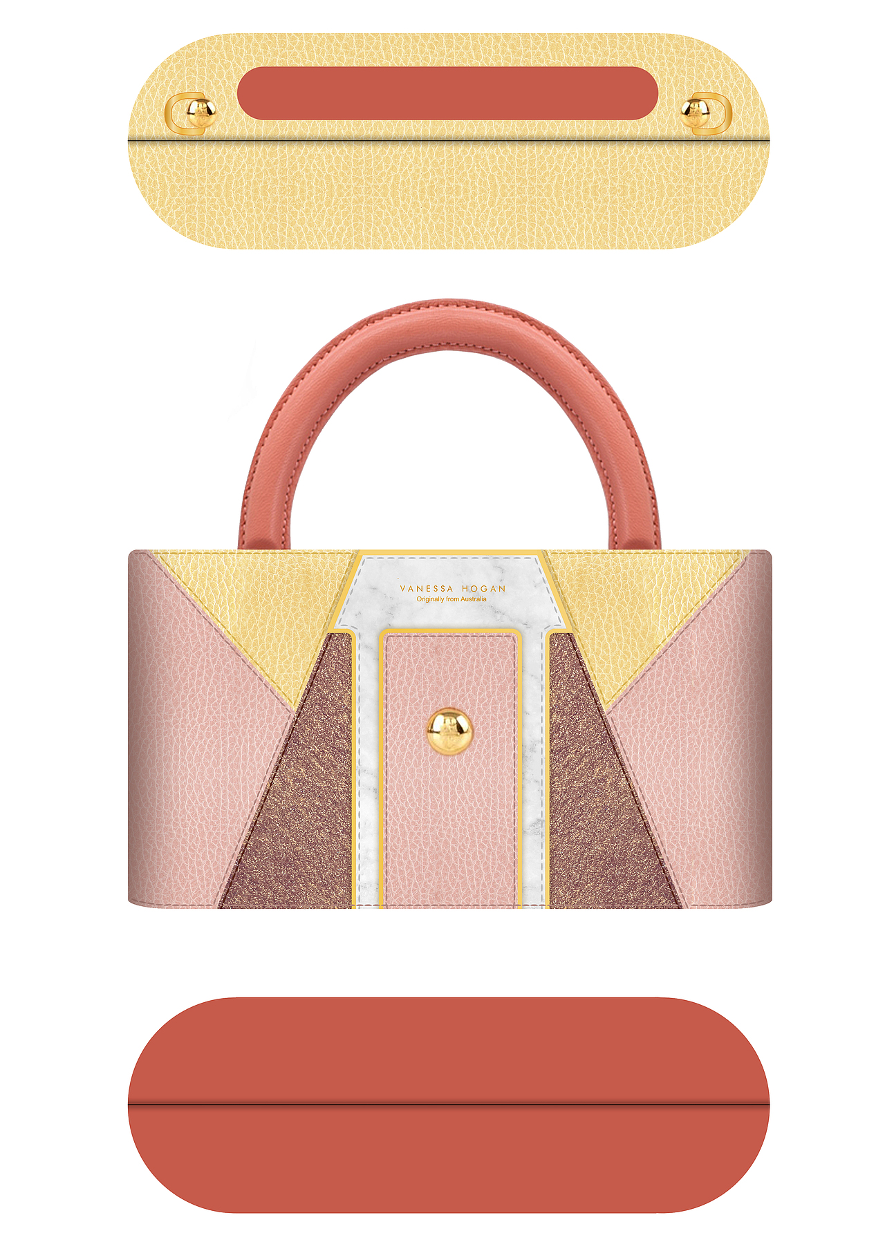 周梦怡个人商业女包设计手稿合集