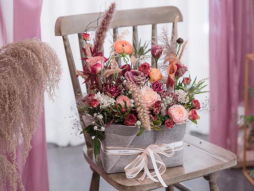 花艺跟拍 | 复古风桌花