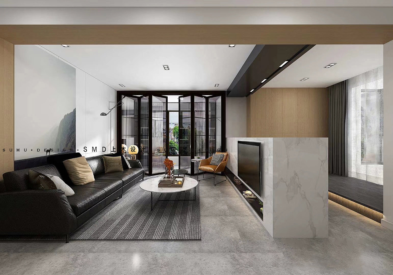 「局」完美的空间划分和功能布局（图ZMTc5OTA4NjIw） - 家装设计 - 站酷设计师南京上木设计原创素材 - 站酷ZCOOL