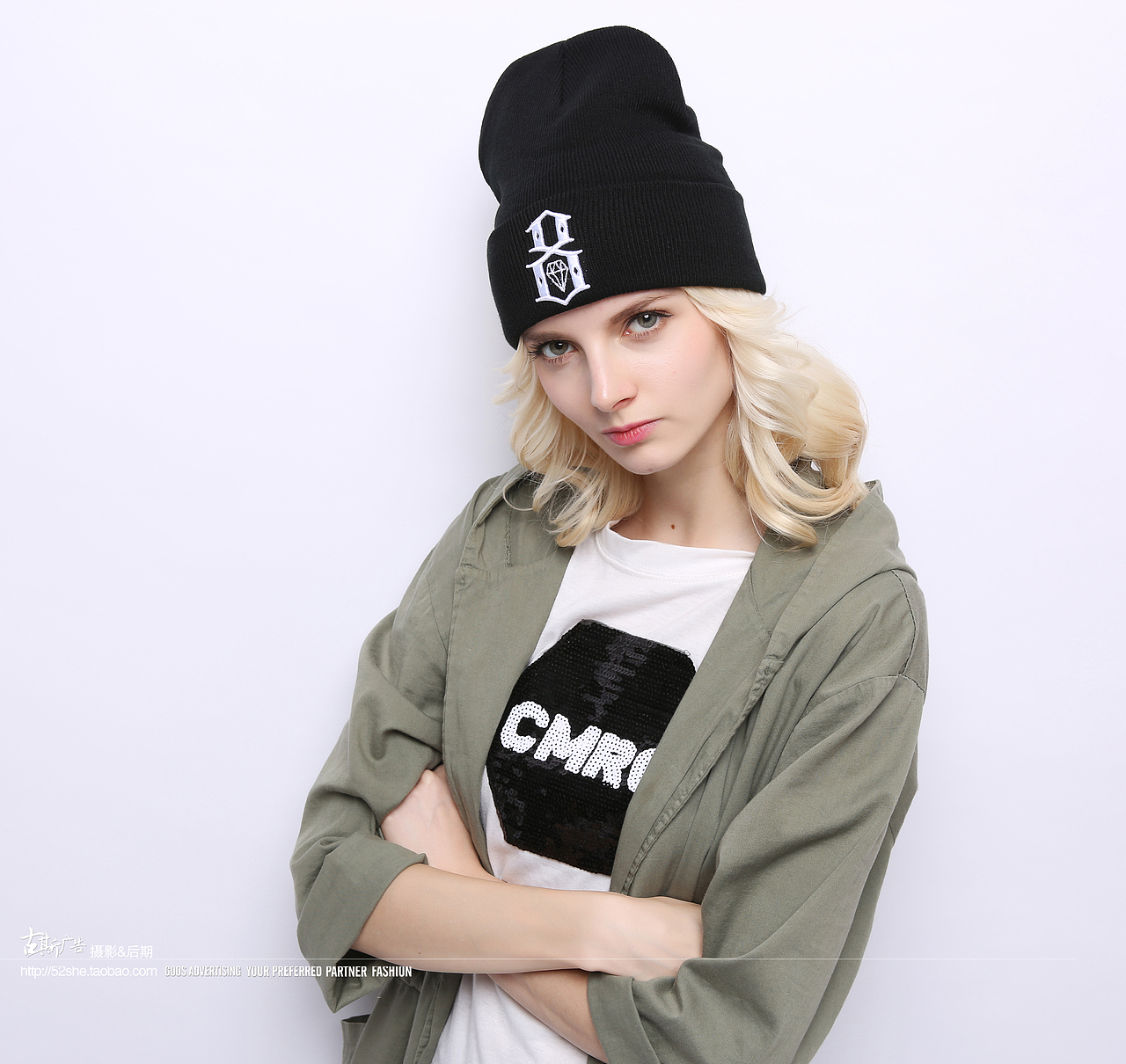 毛线帽拍摄时尚鸭舌帽拍摄 潮牌太阳帽子沙滩草帽拍摄（图ZMTc0MzAzODU2） - 人像摄影 - 站酷设计师古斯广告原创素材 - 站酷ZCOOL