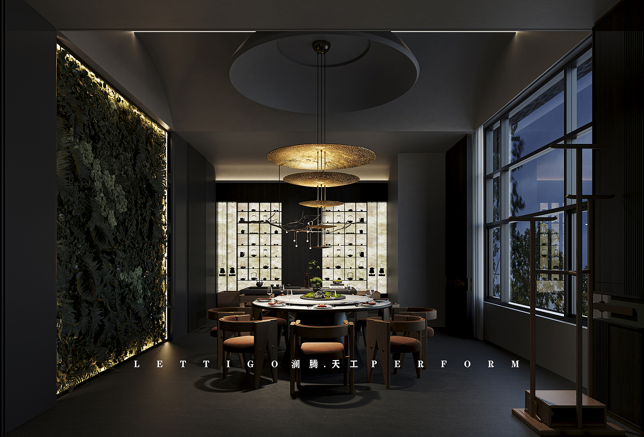 现代中式|高端|棋牌室|私人会所（图ZMzc0MDE4NjI0） - 商业空间设计 - 站酷设计师DesignerZtt186原创素材 - 站酷ZCOOL