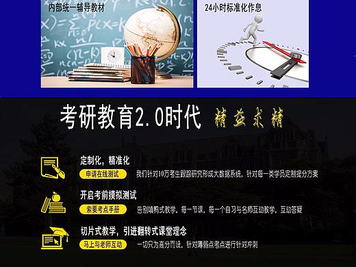 教育机构首页与内容区
