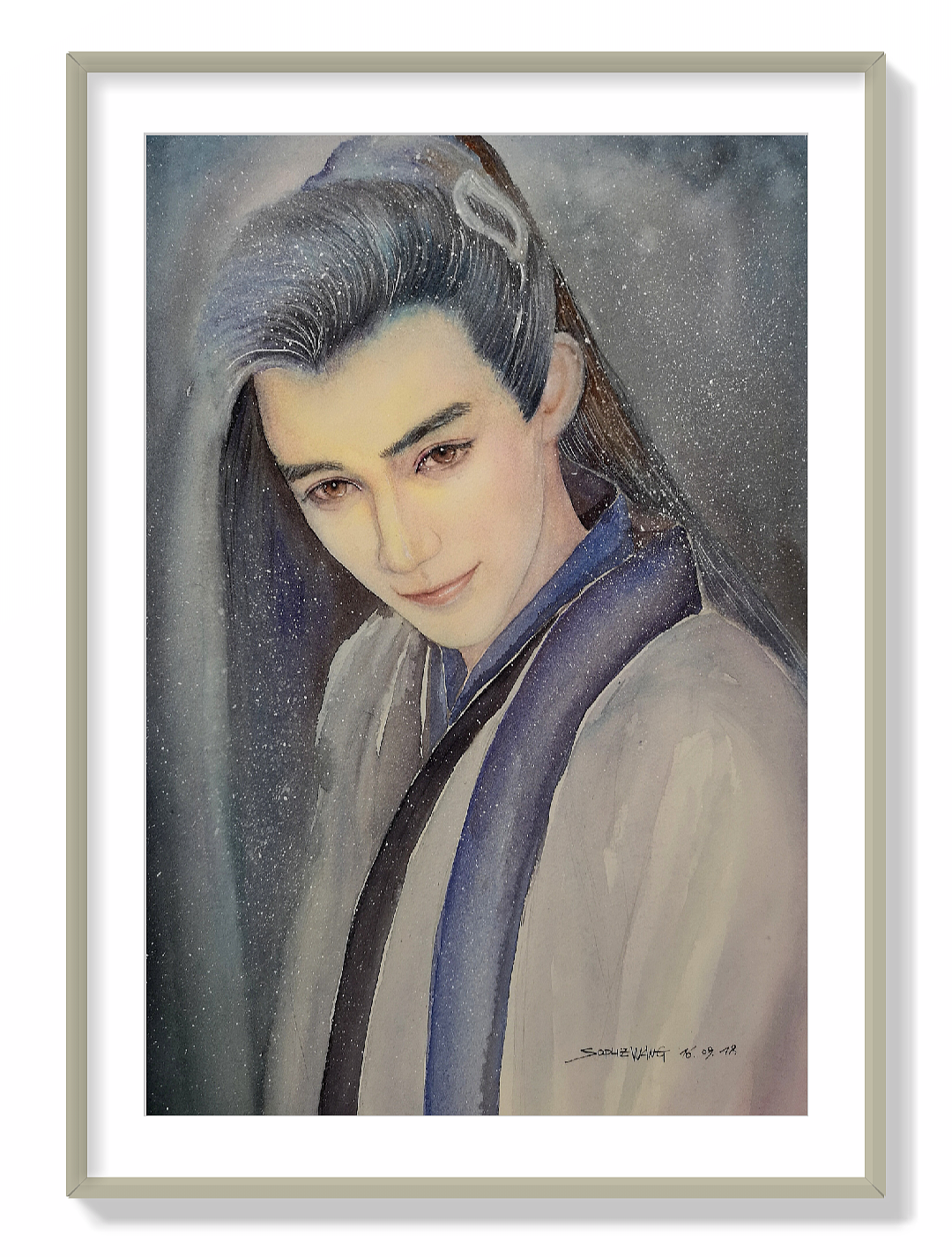 朱一龙呀（图ZMTMxMjU2OTAw） - 绘画 - 站酷设计师Sophiewang工作室原创素材 - 站酷ZCOOL