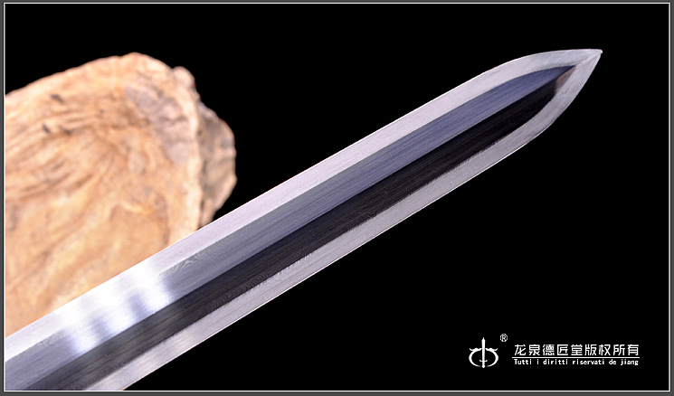 龙泉刀剑-泉宗-七星剑|扭转自炼钢(DJ-2699)