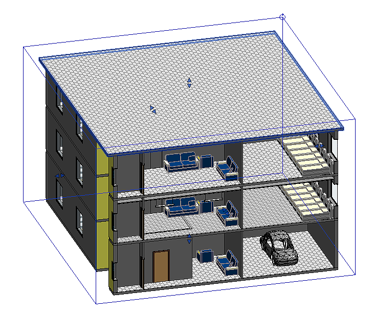 revit 建模