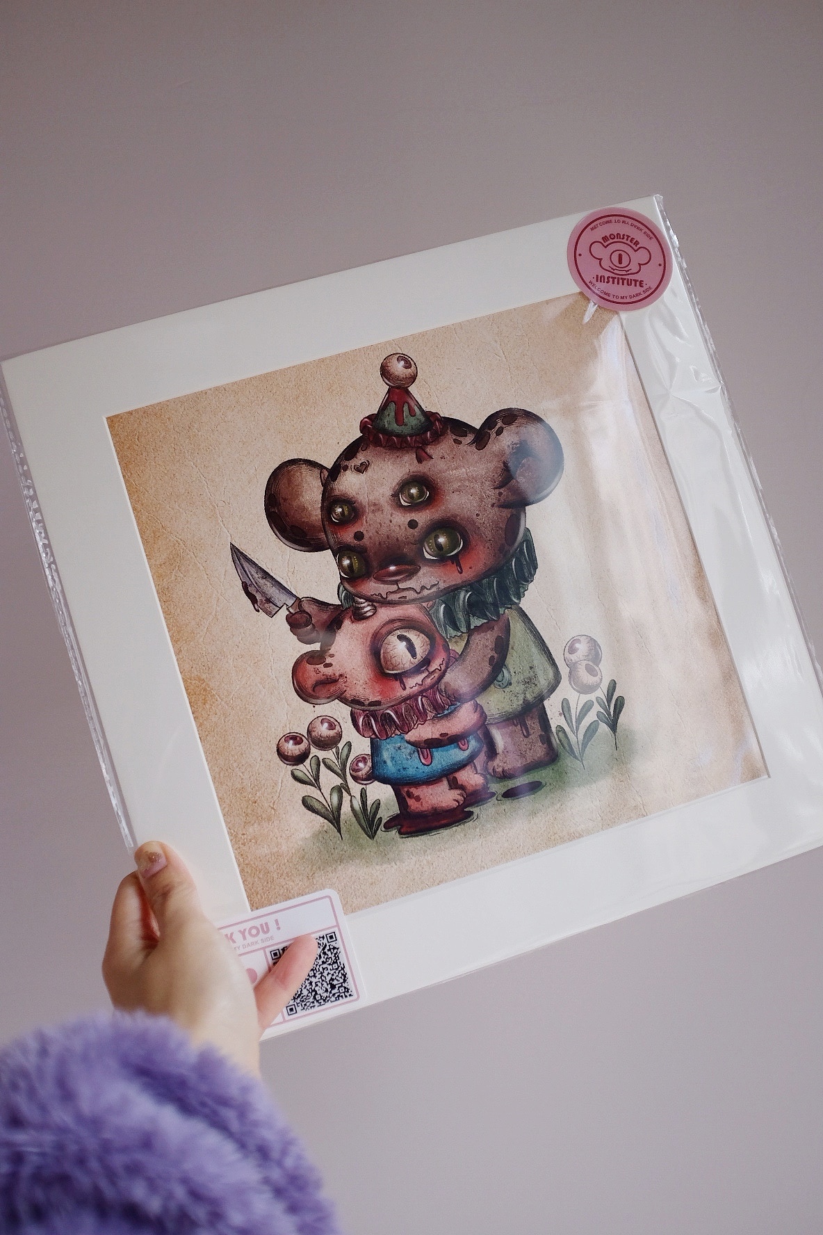 怪物研究院---藝術(shù)微噴插畫（圖ZMjg0Njc1NDQ4） - 藝術(shù)插畫 - 站酷設(shè)計(jì)師死兔子Bunny原創(chuàng)素材 - 站酷ZCOOL