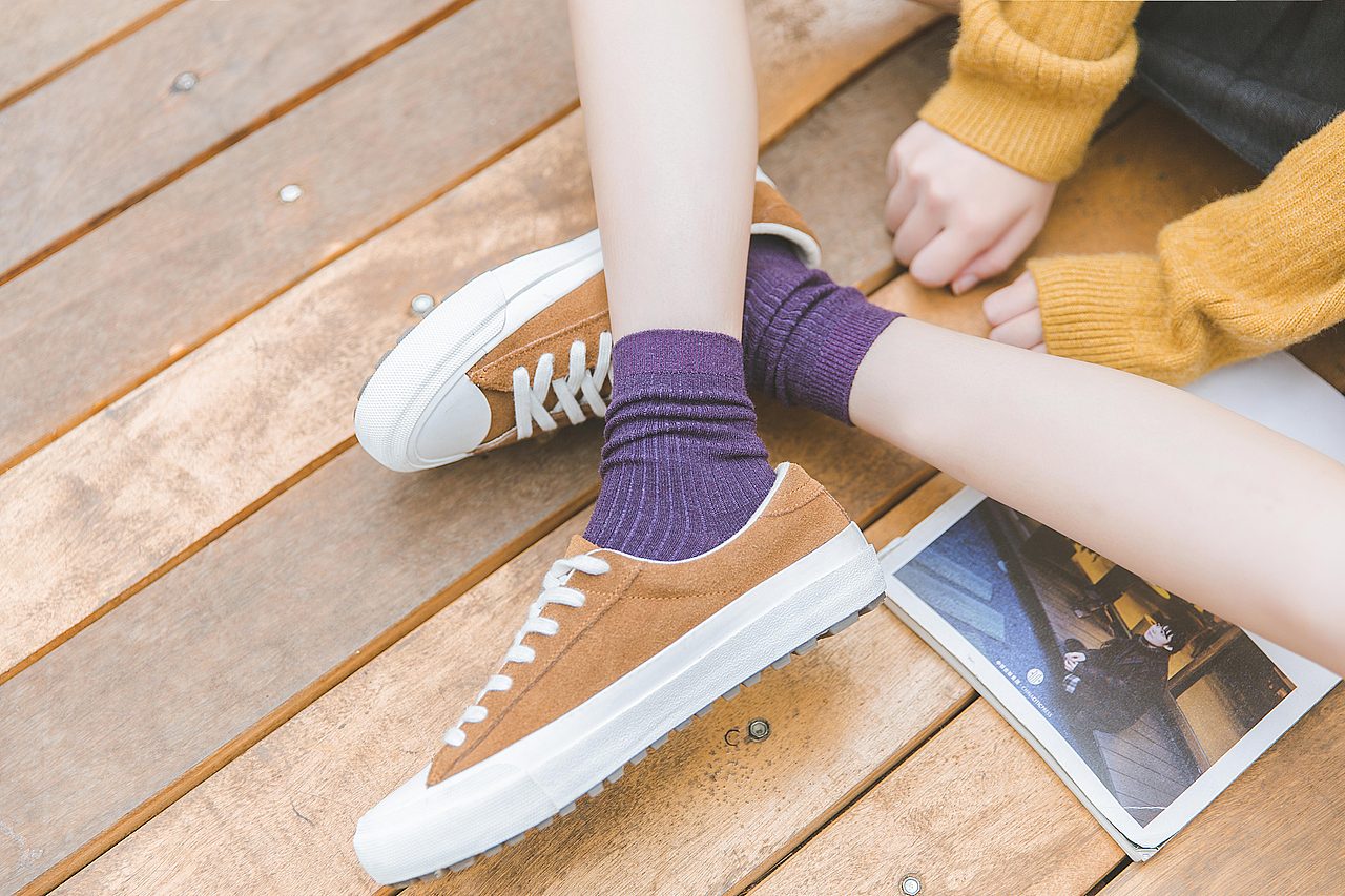 2018秋冬日系堆堆袜女袜羊毛袜