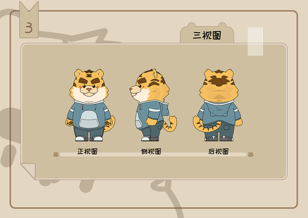 威海属相街虎生肖东东（图ZMjgxMzM1OTEy） - IP形象 - 站酷设计师豆炸酱原创素材 - 站酷ZCOOL