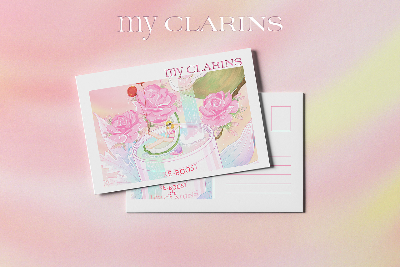 #my CLARINS寻找天然好食肌#（图ZMjk1MDM4NTg4） - 海报 - 站酷设计师郭叽叽原创素材 - 站酷ZCOOL
