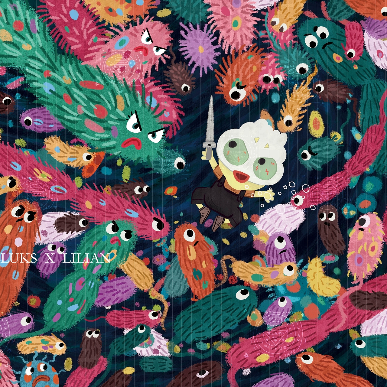 SLLUKS太空星旅系列绘本-微生物星球 2019.12月