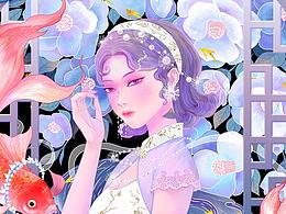 国潮旗袍系列图-3