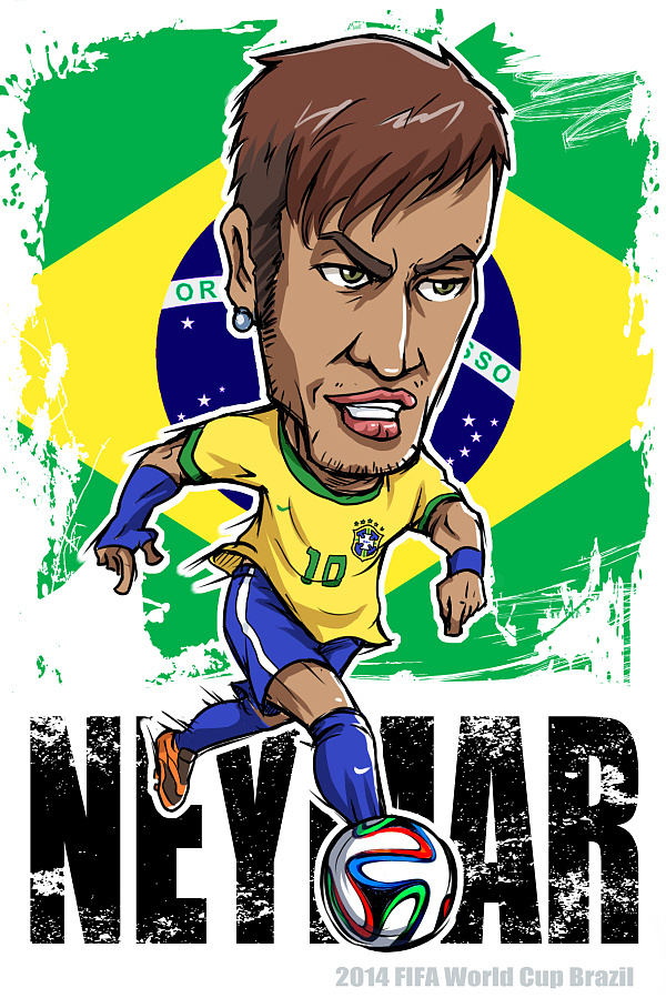 桑巴领袖内马尔希望能把大力神杯留在本土,这样他就可以顺理成章的