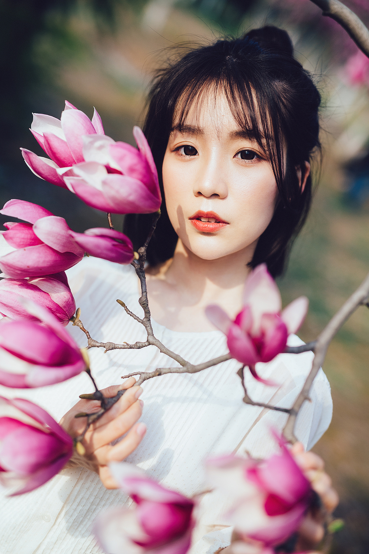 摘自【春の写真集】（图ZMTUxMTIyOTQ0） - 人像摄影 - 站酷设计师kouna拍拍原创素材 - 站酷ZCOOL