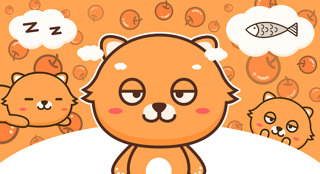 表情小呆橘动态表情