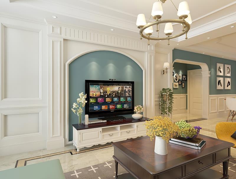 京东家装建邺城地中海装修效果案例