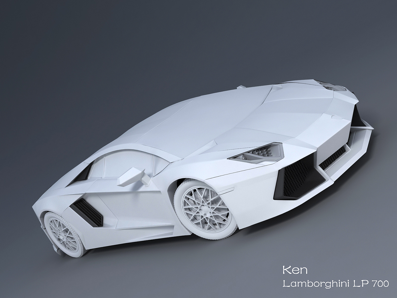 Lamborghini LP 700（图ZMjM0NDQ5MDQ=） - 机械/交通 - 站酷设计师Ken风原创素材 - 站酷ZCOOL