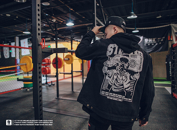 原创潮牌STRETAG“适者生存”牛仔夹克（图ZMTAyODQ2NDcy） - 休闲/流行服饰 - 站酷设计师STRETAG思锐泰格原创素材 - 站酷ZCOOL