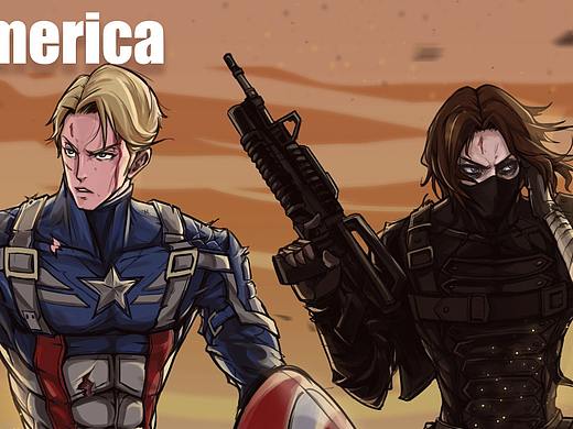 美国队长x冬日战士