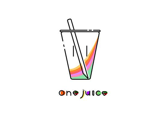 品牌设计 果汁饮料 one juice（个人主页-ZNDg2NDk4NjQ=） - 品牌 - 站酷设计师zeroCursed原创素材 - 站酷ZCOOL