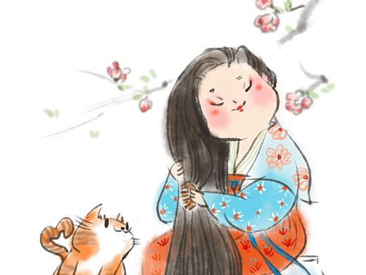 二月二呀~梳梳头~~（个人主页-ZMzQwNjg5NTI=） - 艺术插画 - 站酷设计师BRIICH原创素材 - 站酷ZCOOL