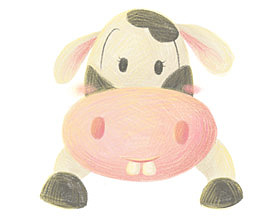 Mellimuh - 关于一只牛牛环游世界的儿童绘本 - 原创