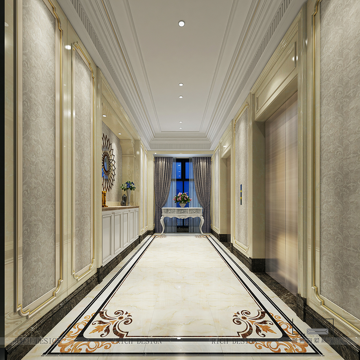 壹方中心,欧式装修装饰,深圳装修公司