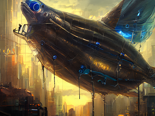 #AI创作实验室#大鱼（个人主页-ZNjI2MzA2MzY=） - AI作品 - 站酷设计师一只瓢虫原创素材 - 站酷ZCOOL