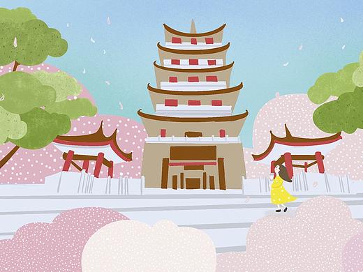 佛山千燈湖魁星閣插畫（個(gè)人主頁(yè)-ZNTIxMzg1NjA=） - 商業(yè)插畫 - 站酷設(shè)計(jì)師彩云朵朵來(lái)原創(chuàng)素材 - 站酷ZCOOL