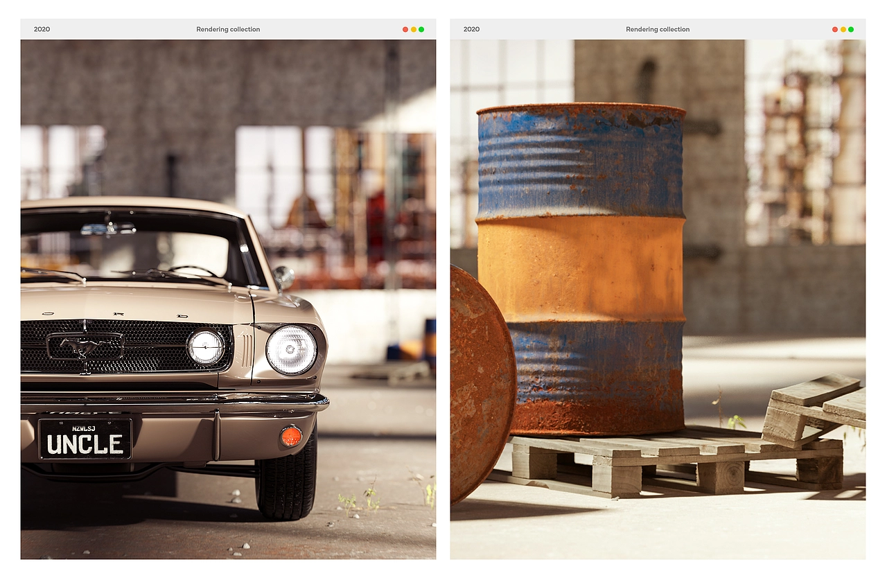 [2020 Render Collection] 三维渲染年度总结