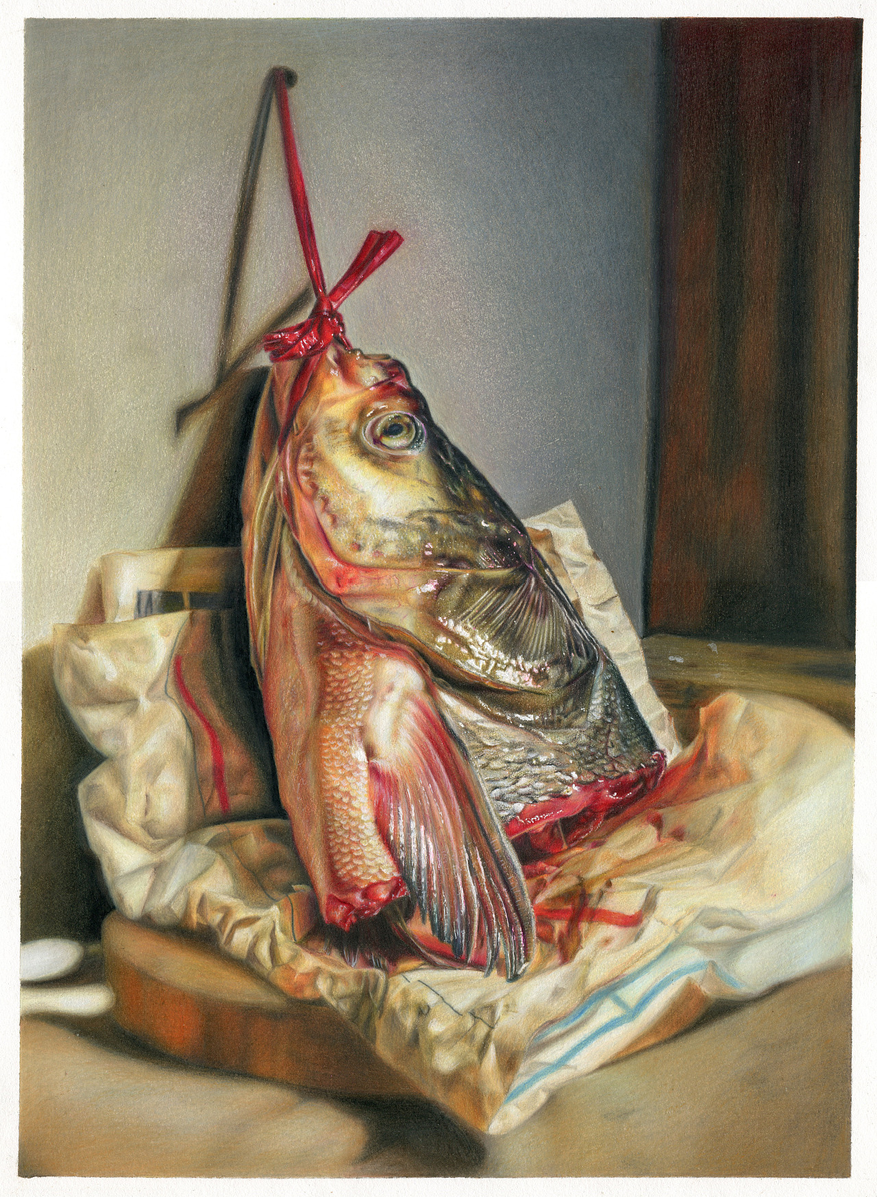 彩鉛-胖頭魚(yú)（圖ZMjY1OTE0MjEy） - 繪畫(huà) - 站酷設(shè)計(jì)師心悅彩鉛繪原創(chuàng)素材 - 站酷ZCOOL