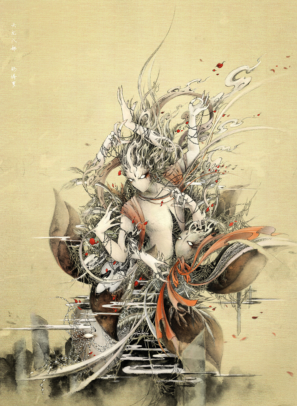 【敦煌】天龙八部_画师杉泽-站酷zcool