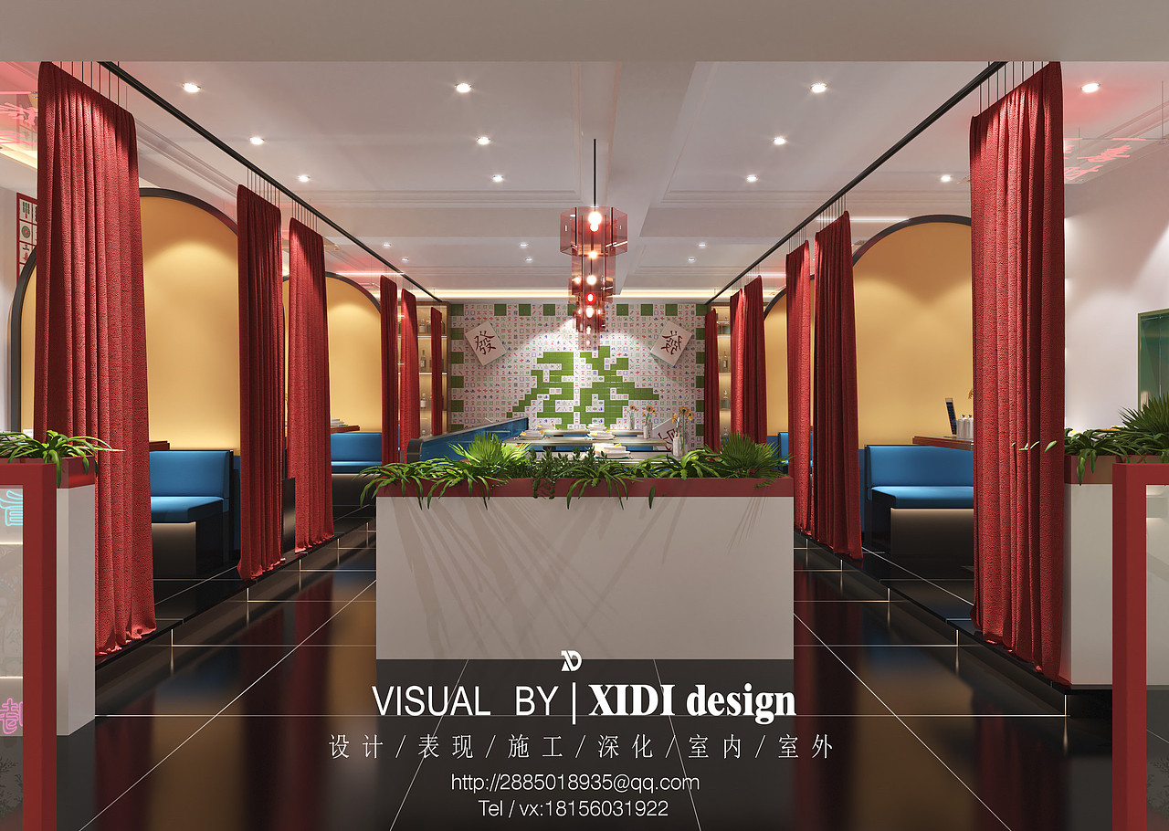 国潮麻将馆（图ZMjc4NzA4Njc2） - 其他 - 站酷设计师是怡然呀原创素材 - 站酷ZCOOL