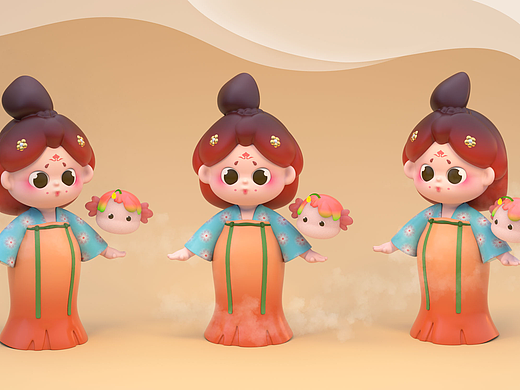 溏心白梦ip及插画延展