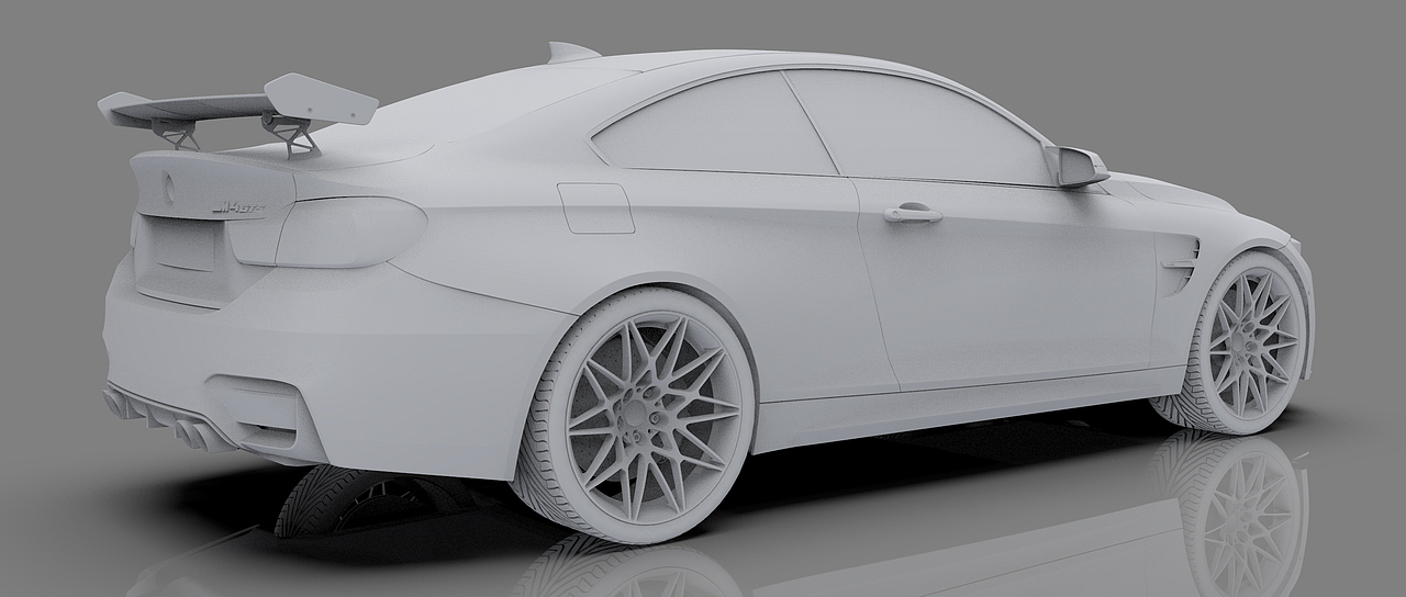 【Keyshot&Photoshop】BMW M4 GTS渲染练习（图ZMTE4ODY5Njk2） - 机械/交通 - 站酷设计师波塞冬的新装原创素材 - 站酷ZCOOL