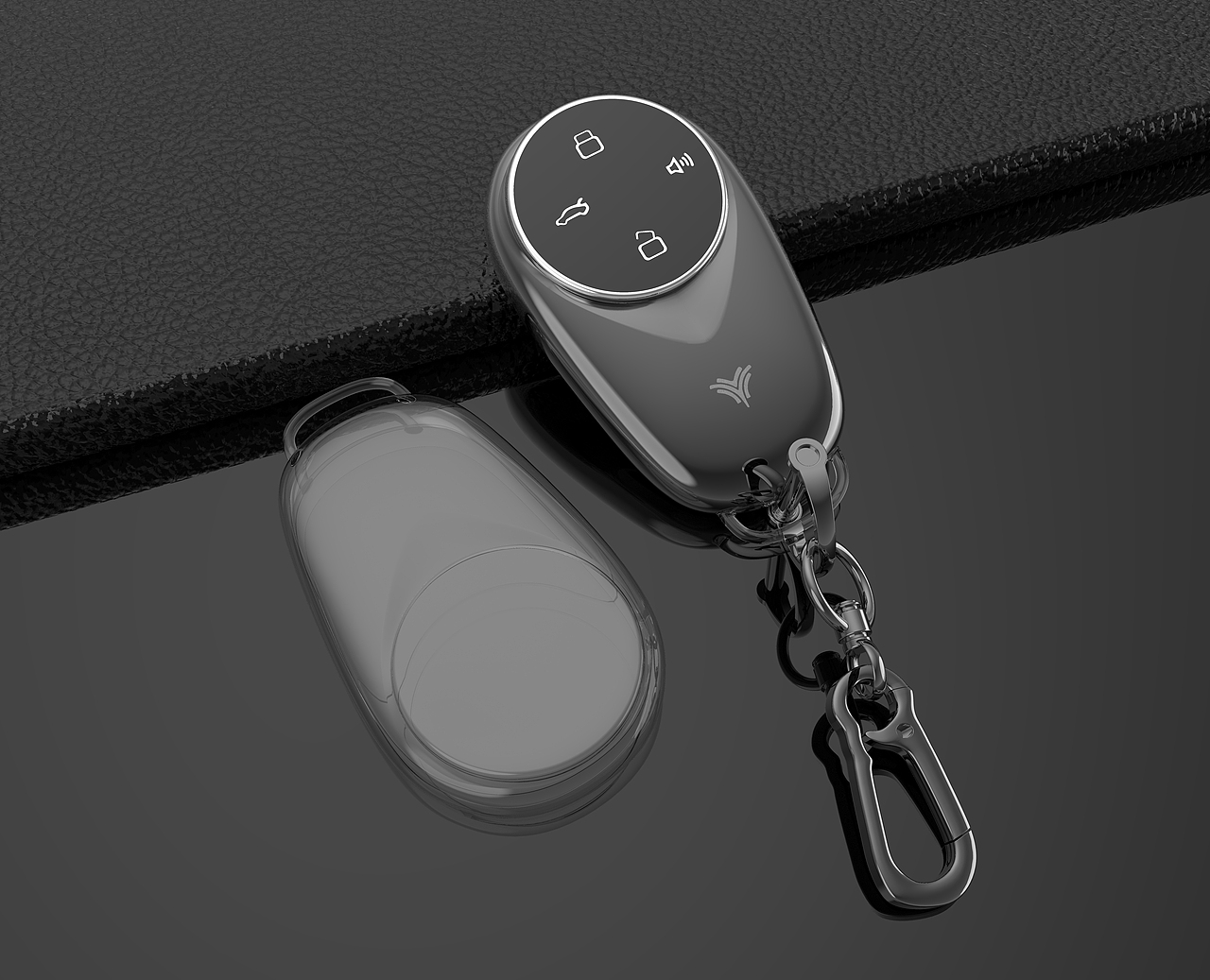 汽车钥匙保护壳挂扣建模与渲染分享（图ZMzc1MTQyNDE2） - 生活用品 - 站酷设计师理想国的拾荒人原创素材 - 站酷ZCOOL